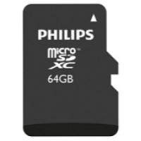 Карта памяти SDXCmicro Card 64GB Philips (FM64MD45B/97, Class 10, без адаптера)
