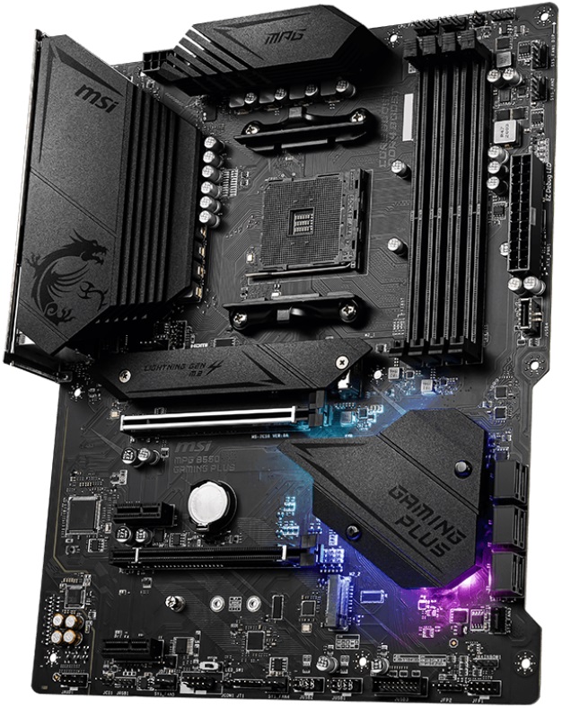 Материнская плата MSI MPG B550 GAMING PLUS (AM4, ATX) RTL