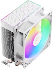 Вентилятор Ocypus Gamma A20 WH ARGB (1150/1151/1155/1156/1200/1700/1851/AM4/AM5, 92mm, Al, 1900rpm, 21dBa, 2 тепловые трубки, 3pin, RGB fixed LED, 90W, white) RTL