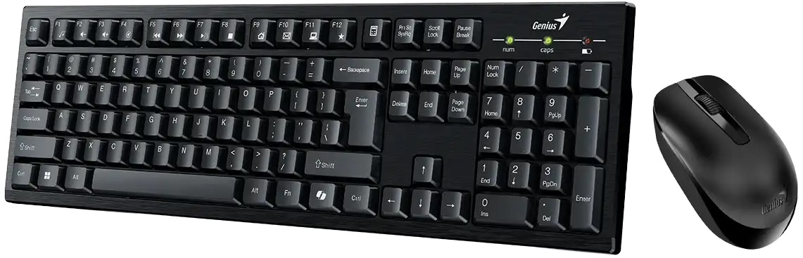 Клавиатура+мышь беспроводные Genius KM-8101 (black)