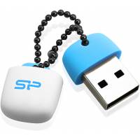 Флеш накопитель USB 2.0 32Gb Silicon Power Touch T07, blue