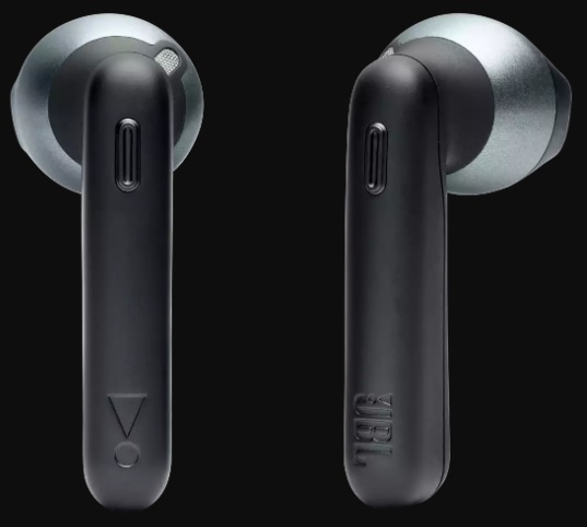 Гарнитура JBL TUNE 220TWS (затычки, беспроводная, Bluetooth 5.0, с микрофоном, до 3 часов работы от батареи + 16 часов с базой, black)