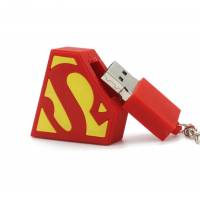 Флеш накопитель - Брелок USB 2.0 32Gb (Супермен)