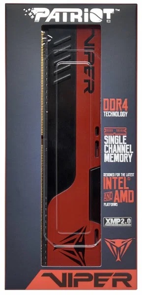 Память DDR4 16Gb PC28800, 3600MHz, Patriot (PVE2416G360C0, Viper Elite II)