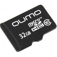 Карта памяти SDmicro Card 32GB QUMO (QM32GMICSDHC10NA, Class 10, 80MB/s, без адаптера)