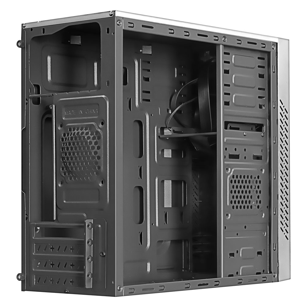Корпус GINZZU D380 (без БП, mATX, RGB, white)