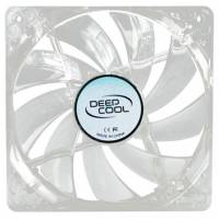 Вентилятор DEEPCOOL Xfan 120L/W (120x120x25mm, Hydro, 1300rpm, 26dBa, 3+4pin, white LED) RTL