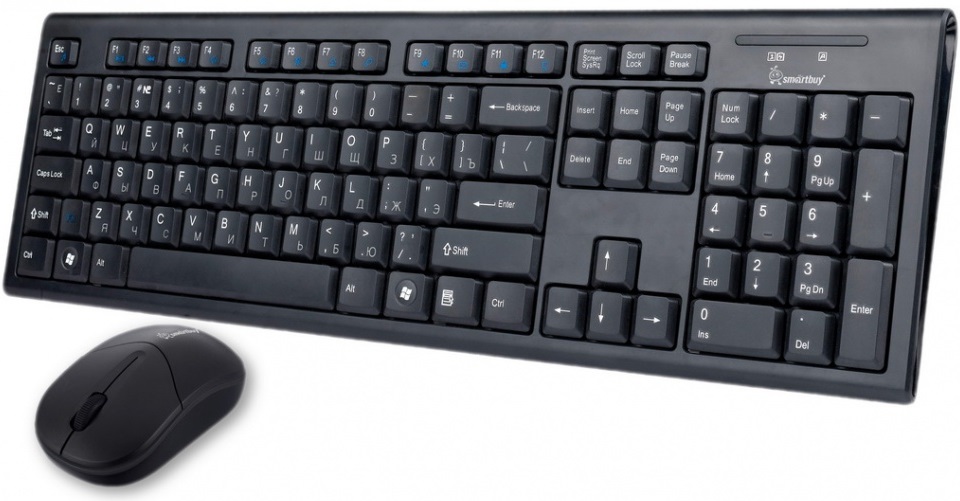 Клавиатура+мышь беспроводные Smartbuy (SBC-23335AG-K, black)