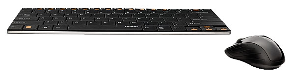 Клавиатура+мышь беспроводные Rapoo 9020 (ультратонкая, black)