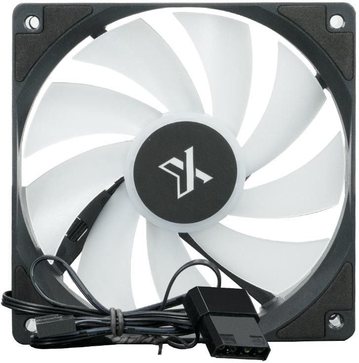 Корпус XASTRA A400M 3FRGB (без БП, mATX, USB3.0, 3x rainbow LED Fan, black)