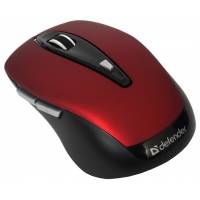 Мышь беспроводная Defender Athena 225 (optical, 1600dpi, 2*AAA, red)