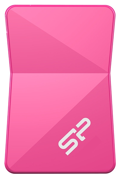 Флеш накопитель USB 2.0 16Gb Silicon Power Touch T08 (SP016GBUF2T08V1H, pink)