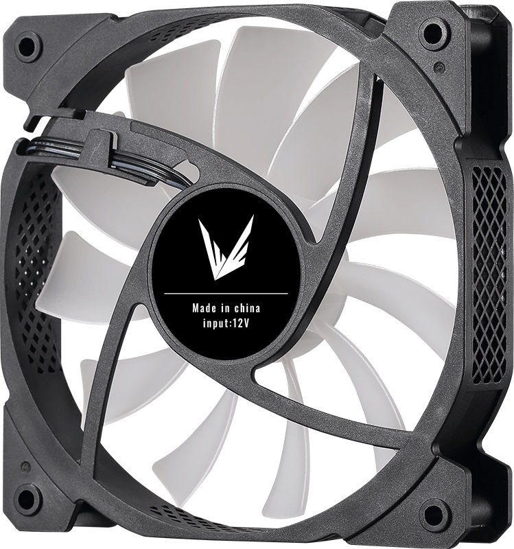 Вентилятор Formula COSMIC 14BK ARPW (140x140x25mm, Hydro, 450-1300rpm, 19-26dBa, 4pin, PWM, ARGB LED, black-white) RTL