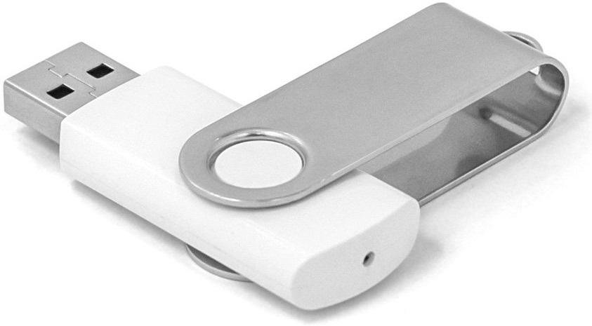 Флеш накопитель USB 2.0 64Gb Mirex Swivel (white)