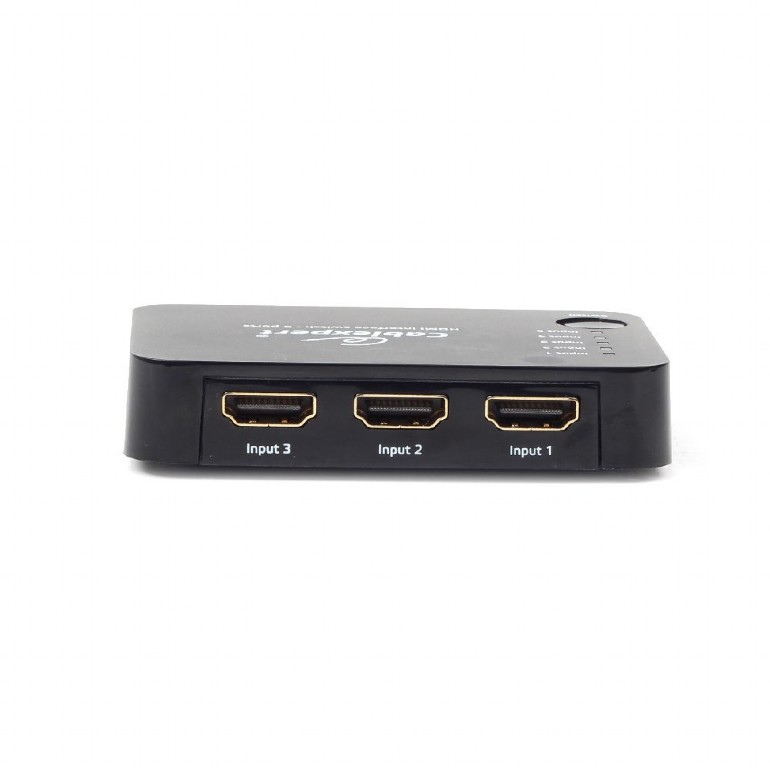 Переключатель HDMI Cablexpert DSW-HDMI-52 (5 устройств -> 1 монитор/ТВ, пульт ДУ, black)
