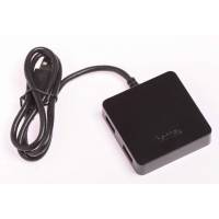 USB 2.0 HUB Hama H-12131 (4 порта, black)