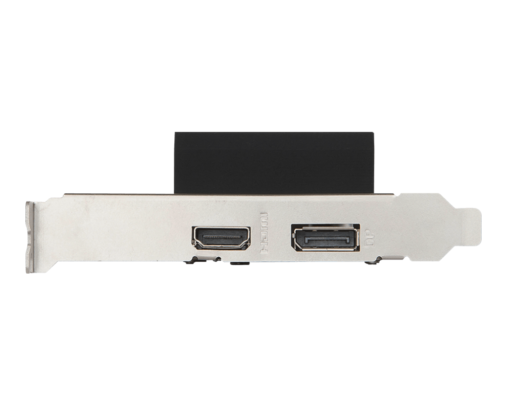 Видеокарта MSI GF GT1030 2Gb (GT 1030 2GH LP OC, 64bit, GDDR5, HDMI+DP) RTL