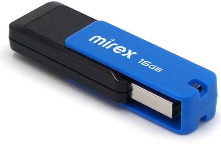Флеш накопитель USB 2.0 16Gb Mirex City (blue)