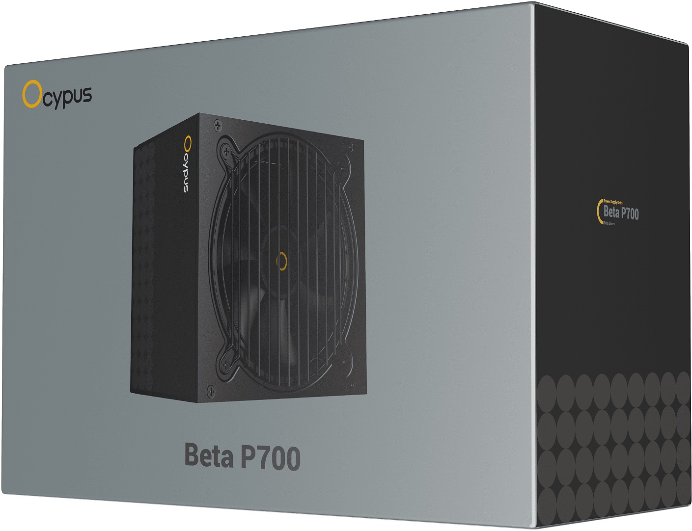 Блок питания Ocypus Beta 700W (P700, 80+, 120mm, 20+4+4+4+4+4pin, 2*PCI-E 6+2pin, 3*SATA, 3*HDD) RTL