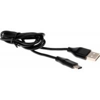 Кабель USB 2.0 Am - Type-C 1.0m (22470, 2A, 10W, black) QUMO