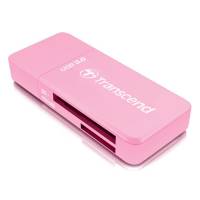 Карт-ридер Transcend (TS-RDF5R, SDHC, SDXC, microSDXC, pink, USB 3.0)