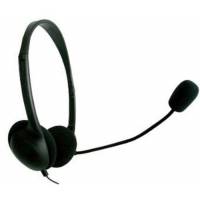 Наушники Gembird MHS-100 (накладные открытые, с микрофоном, регулятор, 1.8m, black)