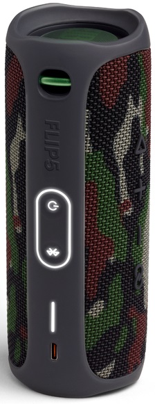 Колонка JBL FLIP 5 (20W, портативная, Bluetooth v.4.2, до 12 часов работы от батареи, защита от воды, IPX7, squad)
