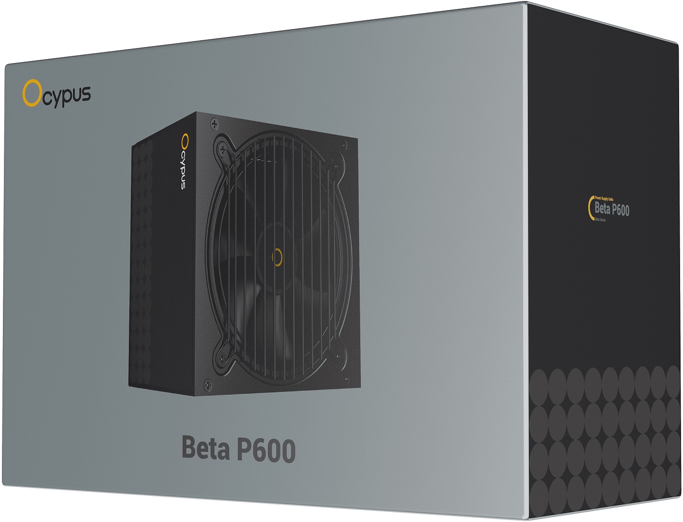 Блок питания Ocypus Beta 600W (P600, 80+, 120mm, 20+4+4+4+4+4pin, 2*PCI-E 6+2pin, 3*SATA, 3*HDD) RTL