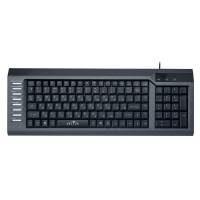 Клавиатура Oklick 350M (USB, мультимедийная, black-grey)