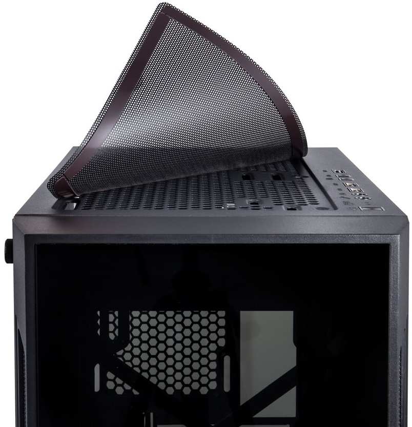 Корпус 1STPLAYER Firebase XP-G (без БП, ATX, USB3.0, rainbow LED Fan, black)