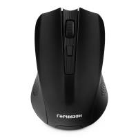 Мышь беспроводная Гарнизон GMW-405 (optical, 1600dpi, 2xAAA, black)