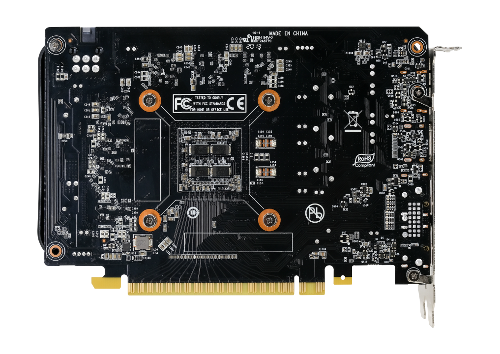 Видеокарта Palit GF GTX1650 GAMING PRO OC 4Gb (128bit, GDDR6, 2xDP+HDMI) RTL
