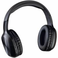 Гарнитура Perfeo SHARM (PF-C3175, накладная закрытая, беспроводная, Bluetooth 5.0, с микрофоном, до 6 часов работы от батареи, microSD, black)