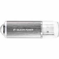 Флеш накопитель USB 2.0 4Gb Silicon Power Ultima II i-Series (SP004GBUF2M01V1S, silver)