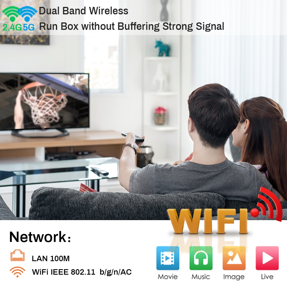 TV Box Transpeed 6K (H616) (Android 10, 4Gb, 64Gb, 6K, Ethernet, Wi-Fi 2.4/5GHz, BT, AV, HDMI v.2.0, Toslink, 3xUSB, microSD до 32Gb, пульт ДУ, беспроводная клавиатура, black)