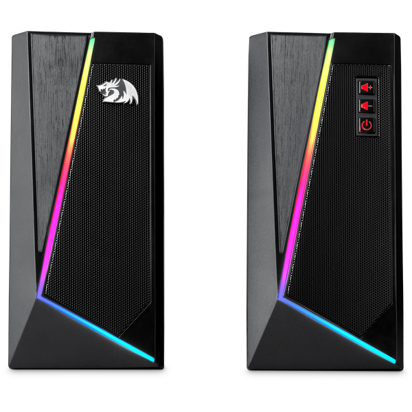 Колонки Redragon Anvil (2х3W, USB, RGB, black)