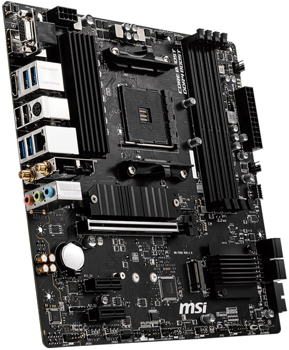 Материнская плата MSI B550M PRO-VDH WIFI (AM4, mATX) RTL