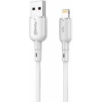 Кабель USB 2.0 Am - Lightning 1.0m (FCA04-05, 3A, быстрая зарядка, white) FUMIKO