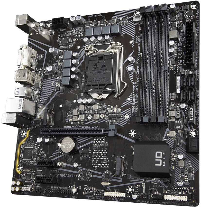 Материнская плата Gigabyte B560M DS3H V2 (s1200, mATX) RTL