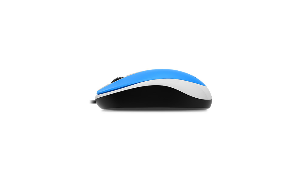 Мышь Genius DX-120 (USB, optical, 1000dpi, black-blue)