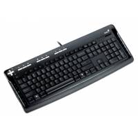 Клавиатура Genius KB350e (USB, мультимедийная, влагоустойчивая, black)
