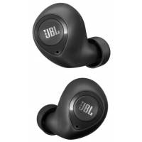 Гарнитура JBL T100TWS (затычки, беспроводная, Bluetooth 5.0, с микрофоном, до 5 часов работы от батареи, black)