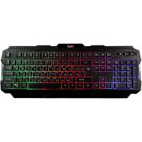 Клавиатура Smartbuy RUSH Warrior (SBK-308G-K, USB, радужная подсветка, игровая, мультимедийная, black)