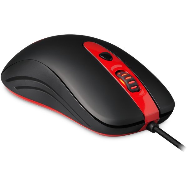 Мышь Redragon GERDERUS (USB, optical, 7200dpi, игровая, подсветка, black-red)