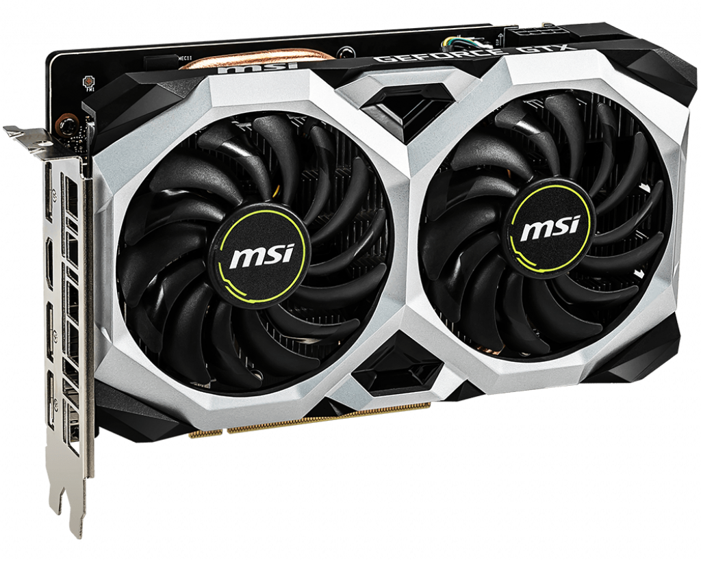 Видеокарта MSI GF GTX1660 6Gb (GTX 1660 VENTUS XS 6G OC, 192bit, GDDR5, HDMI+3xDP) RTL