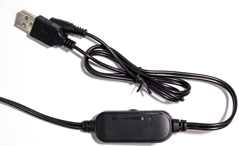 Колонки FUMIKO FOCUS (6W, USB, подсветка, black)