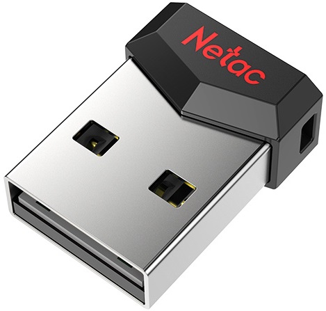 Флеш накопитель USB 2.0 16Gb Netac UM81 (NT03UM81N-016G-20BK, black)