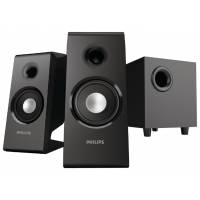 Колонки Philips SPA2335/12 (28W, пульт ДУ, black)