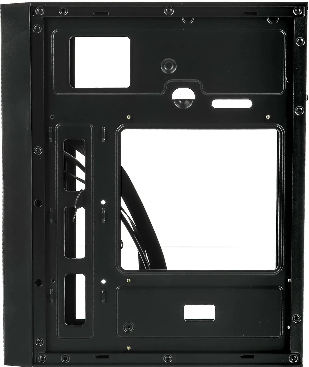 Корпус ACCORD ACC-263B (без БП, mATX, USB3.0, no Fan, black)
