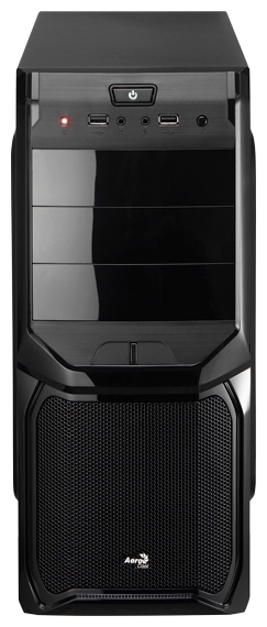 Корпус AeroCool "V3X" (без БП, ATX, black)